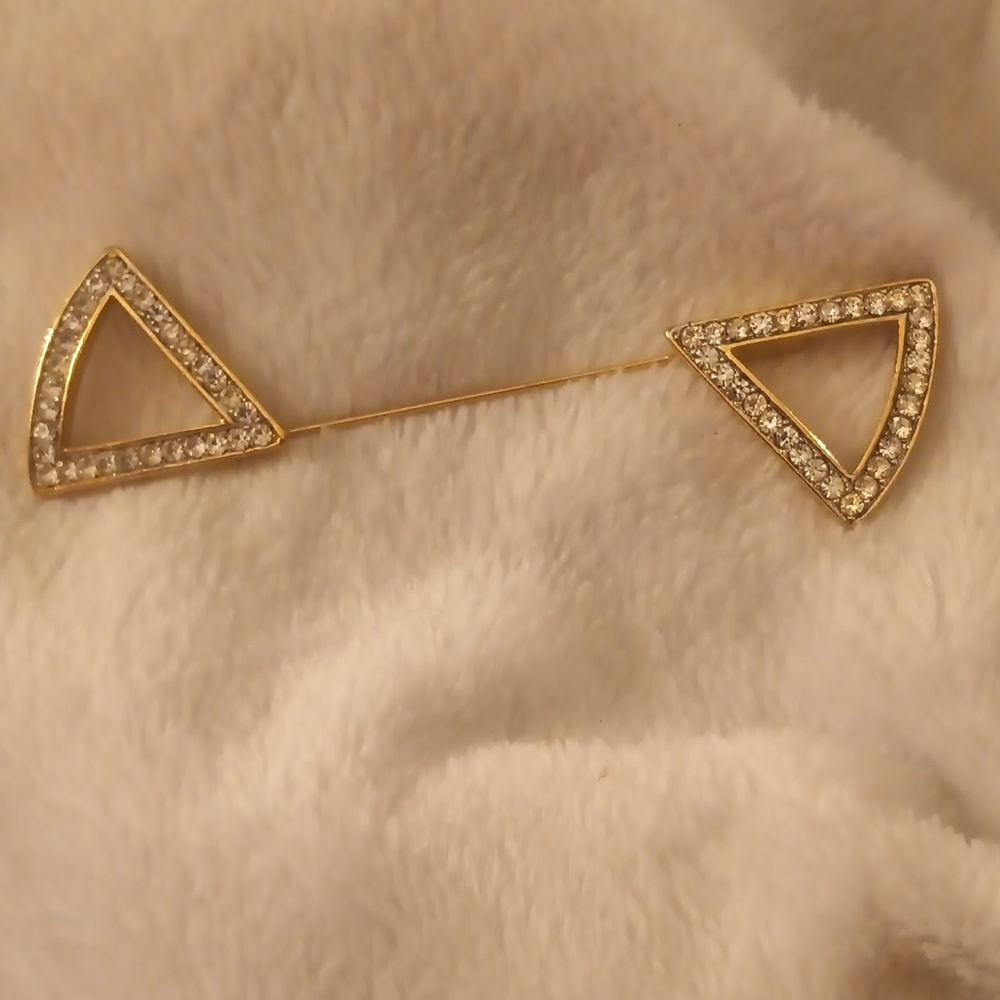 TRIFARI Double ended stick pin